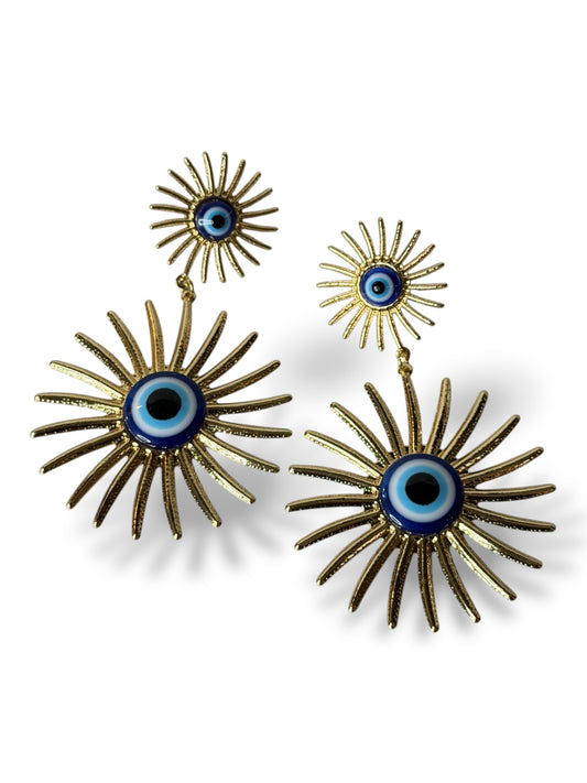 MYKONOS - BOUCLES D'OREILLES OEIL