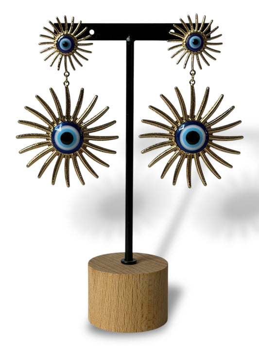 MYKONOS - BOUCLES D'OREILLES OEIL