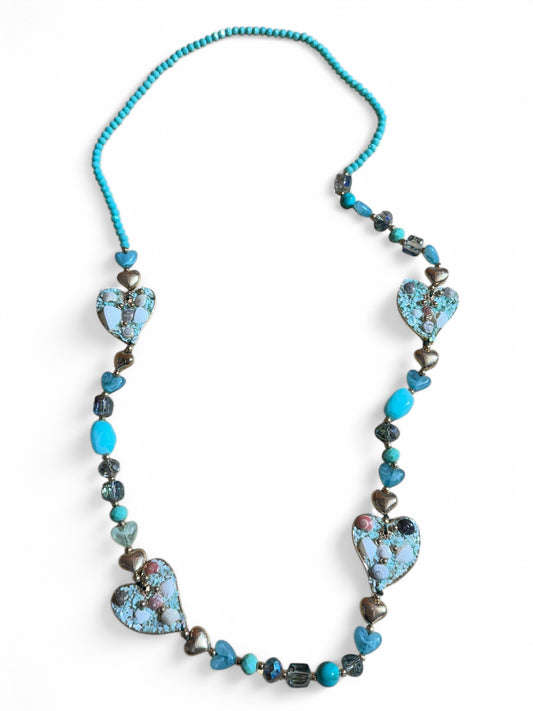 ANAIS - SAUTOIR BOHEME TURQUOISE