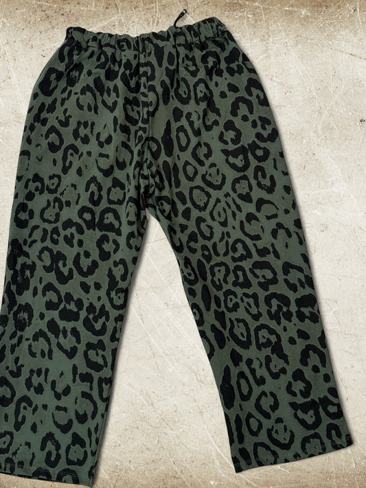 GEORGIO - PANTALON SPORTSWEAR LEOPARD KAKI TAILLE 48 A 54
