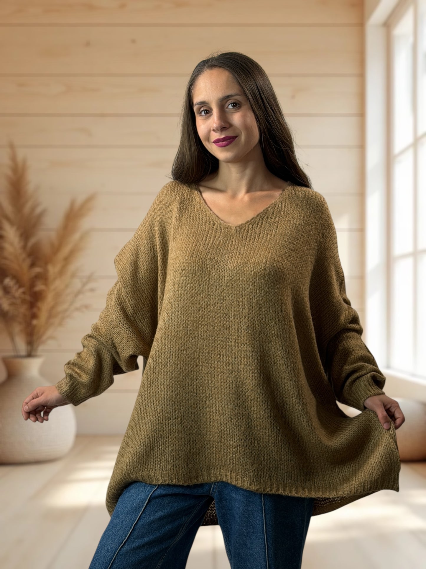 RAPHAEL - PULL CAMEL JUSQU'A LA TAILLE 54/56