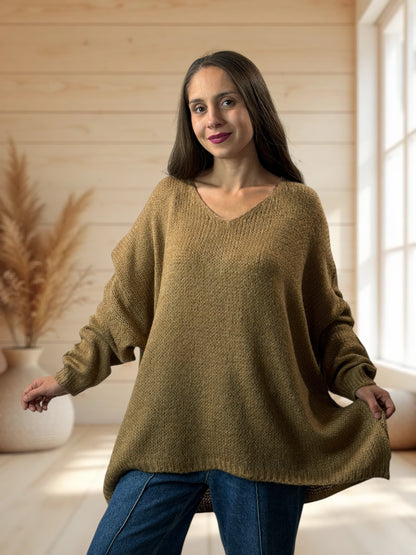 RAPHAEL - PULL CAMEL JUSQU'A LA TAILLE 54/56