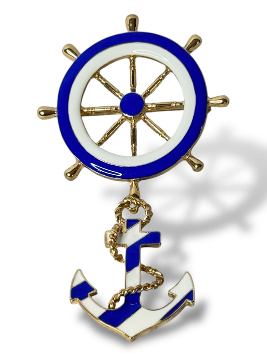 CROISIERE - GRANDE BROCHE POUR MARINIERE