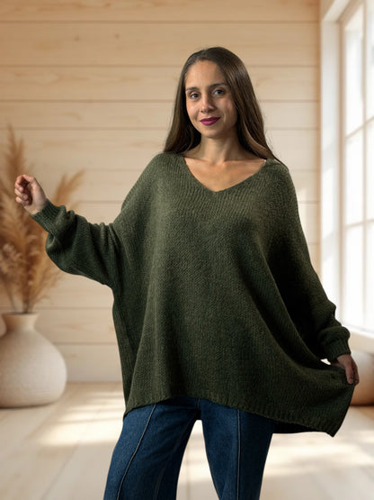 RAPHAEL - PULL KAKI JUSQU'A LA TAILLE 54/56