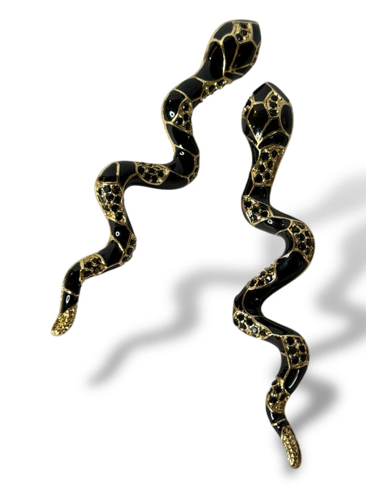 SERPENT - BOUCLES D'OREILLES TENDANCE