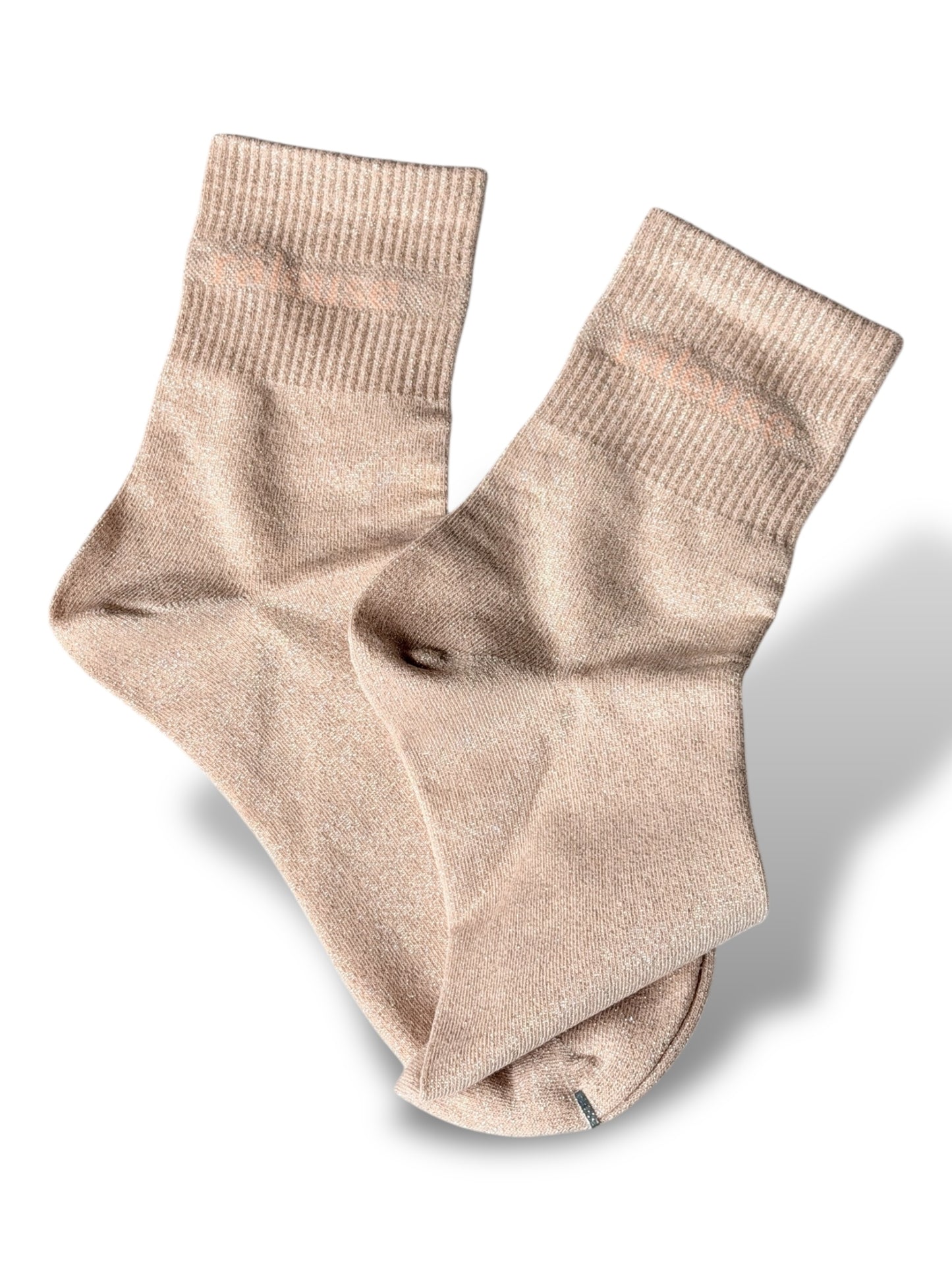 CHAUSSETTES SCINTILLANTES RALEUSE ROSE
