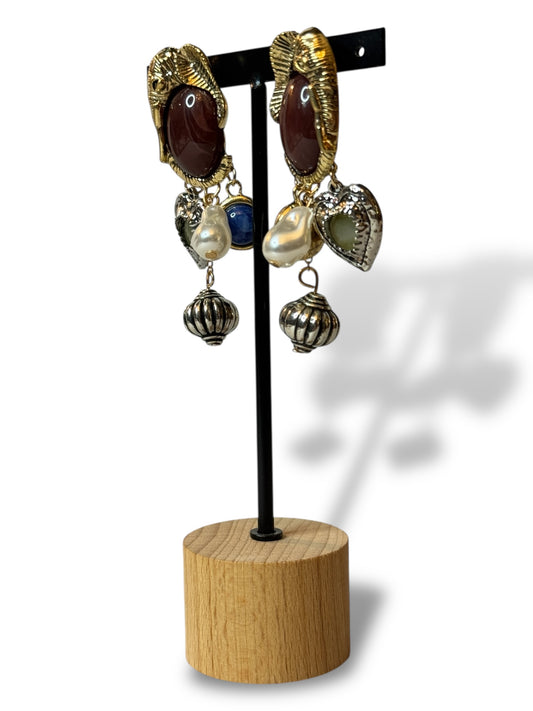 AMANDA - BOUCLES D'OREILLES TENDANCE