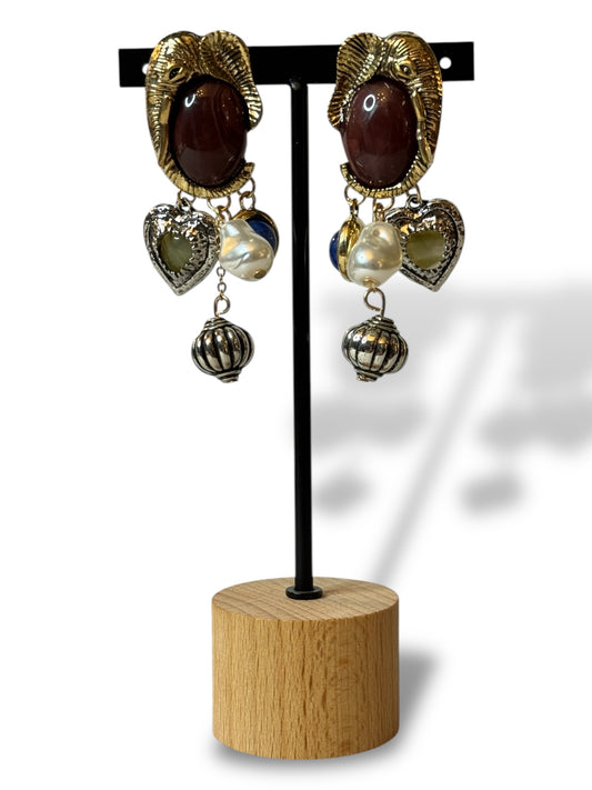 AMANDA - BOUCLES D'OREILLES TENDANCE