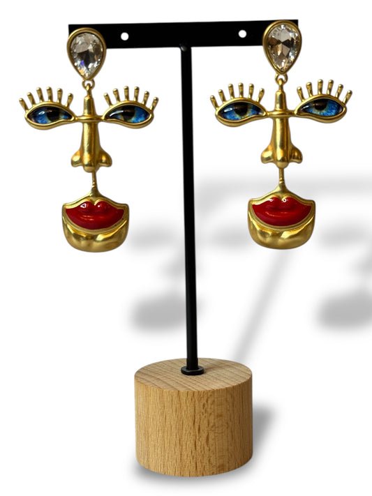 PAMELA - BOUCLES D'OREILLES TENDANCE