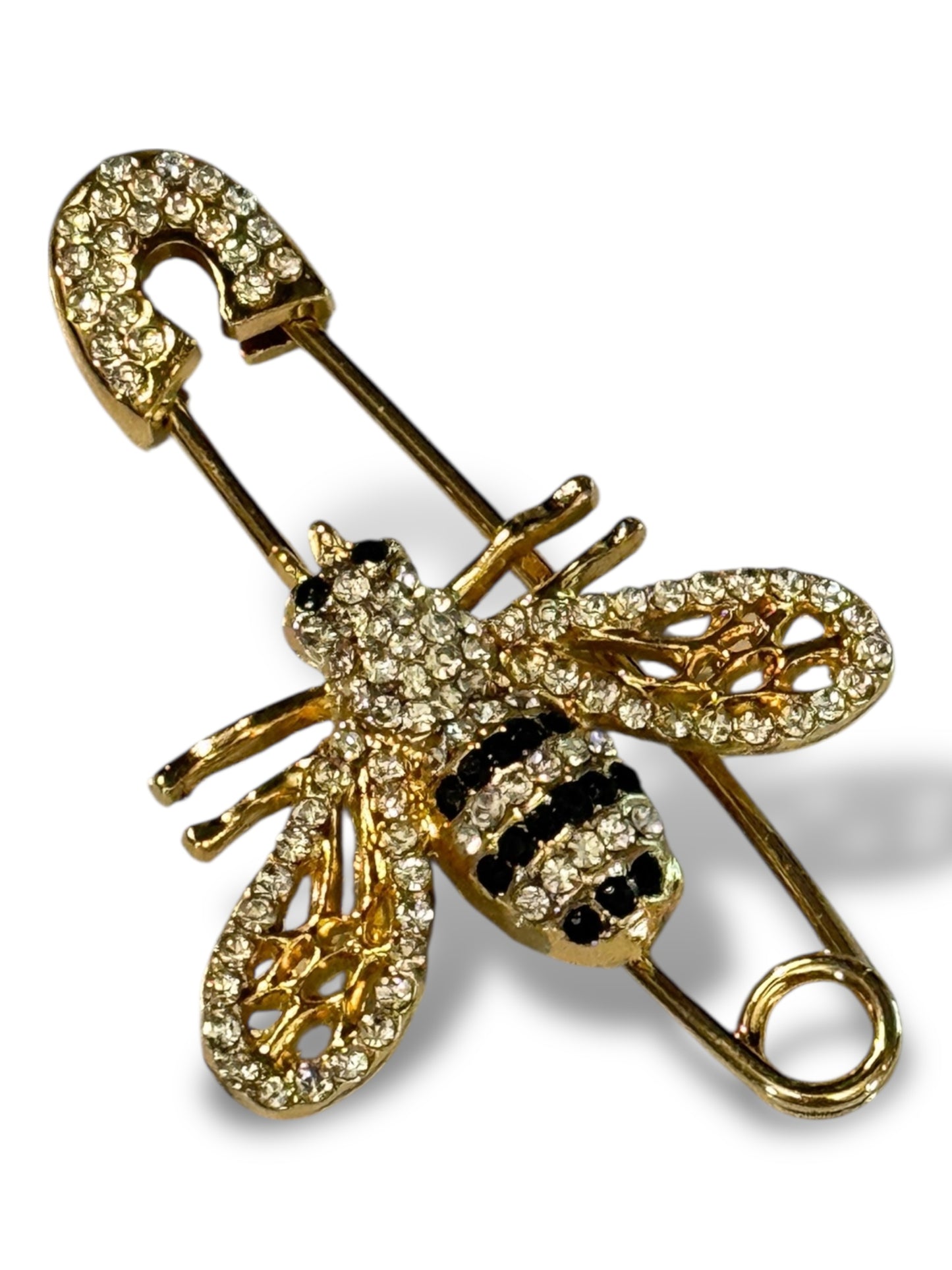 ROSANA - EPINGLE AVEC ABEILLE EN STRASS