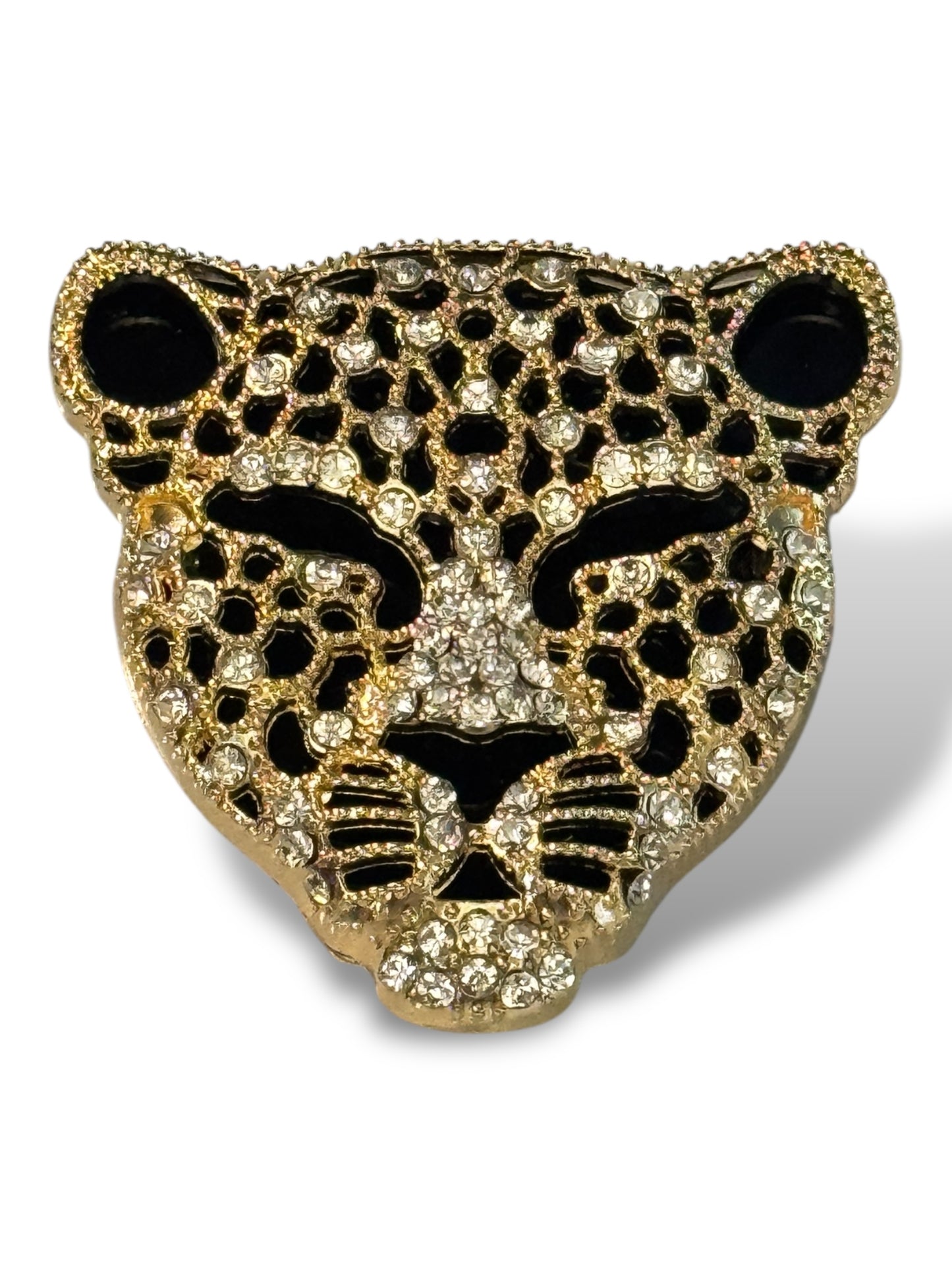 PANTHERE - BROCHE AVEC STRASS TENDANCE