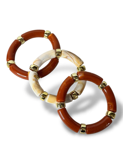 MILOU - LOT DE 3 BRACELETS TENDANCE