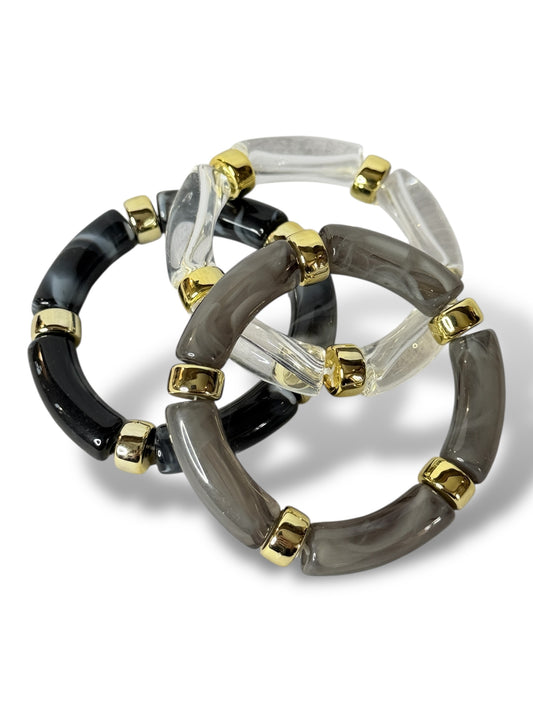 MILOU - LOT DE 3 BRACELETS TENDANCE