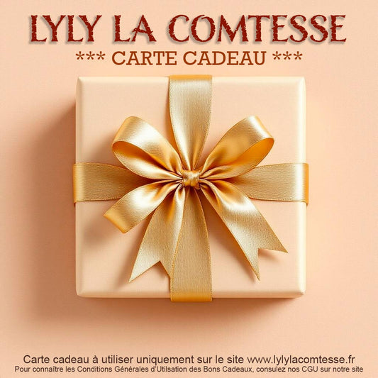 Cartes Cadeaux Lyly la Comtesse