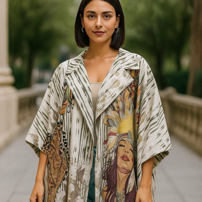 Kimonos grande taille